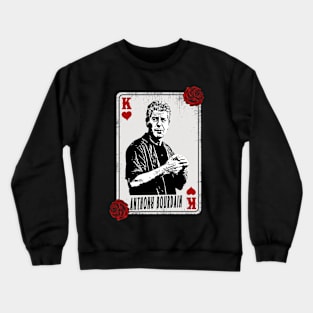 Vintage Card Anthony Bourdain Crewneck Sweatshirt